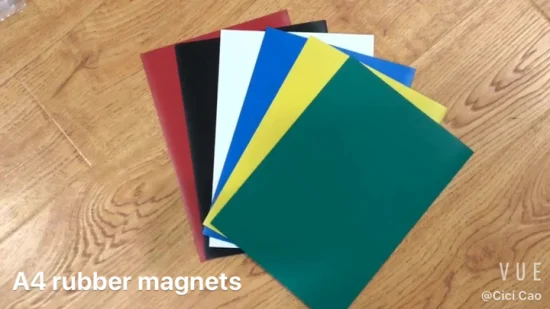 Strong Rubber Magnet Flexible Magnetic Sheet Magnet for Sale