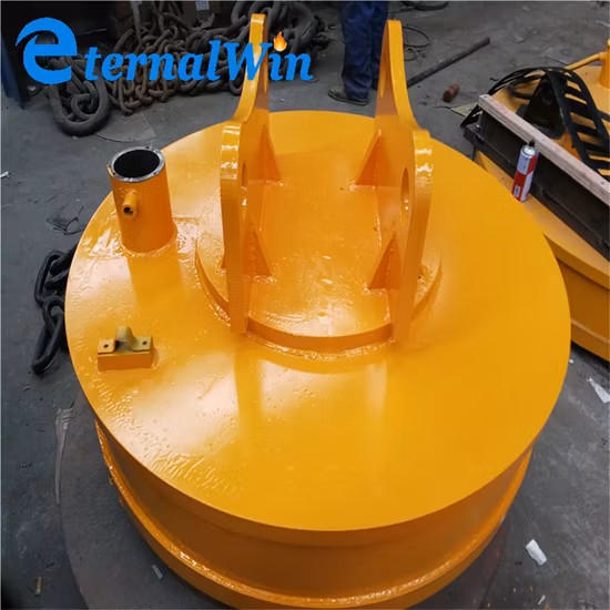 Crane Electromagnet Handing Hot/Cold State Metal Scrap 500mm 600mm 800mm 1200mm 1800mm Electro Magnetic Chuck